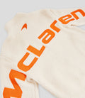 Reiss x McLaren Formula 1 Team Unisex Embroidered Fleece Jacket - Off White