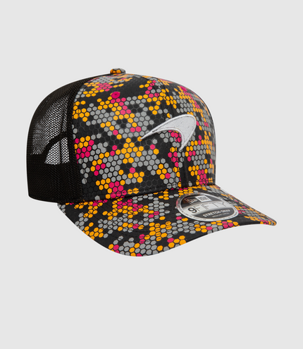 New Era Lights Out 9FIFTY Stretch Snap-Back Cap - Black/Orange