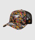 New Era Lights Out 9FIFTY Stretch Snap-Back Cap - Black/Orange