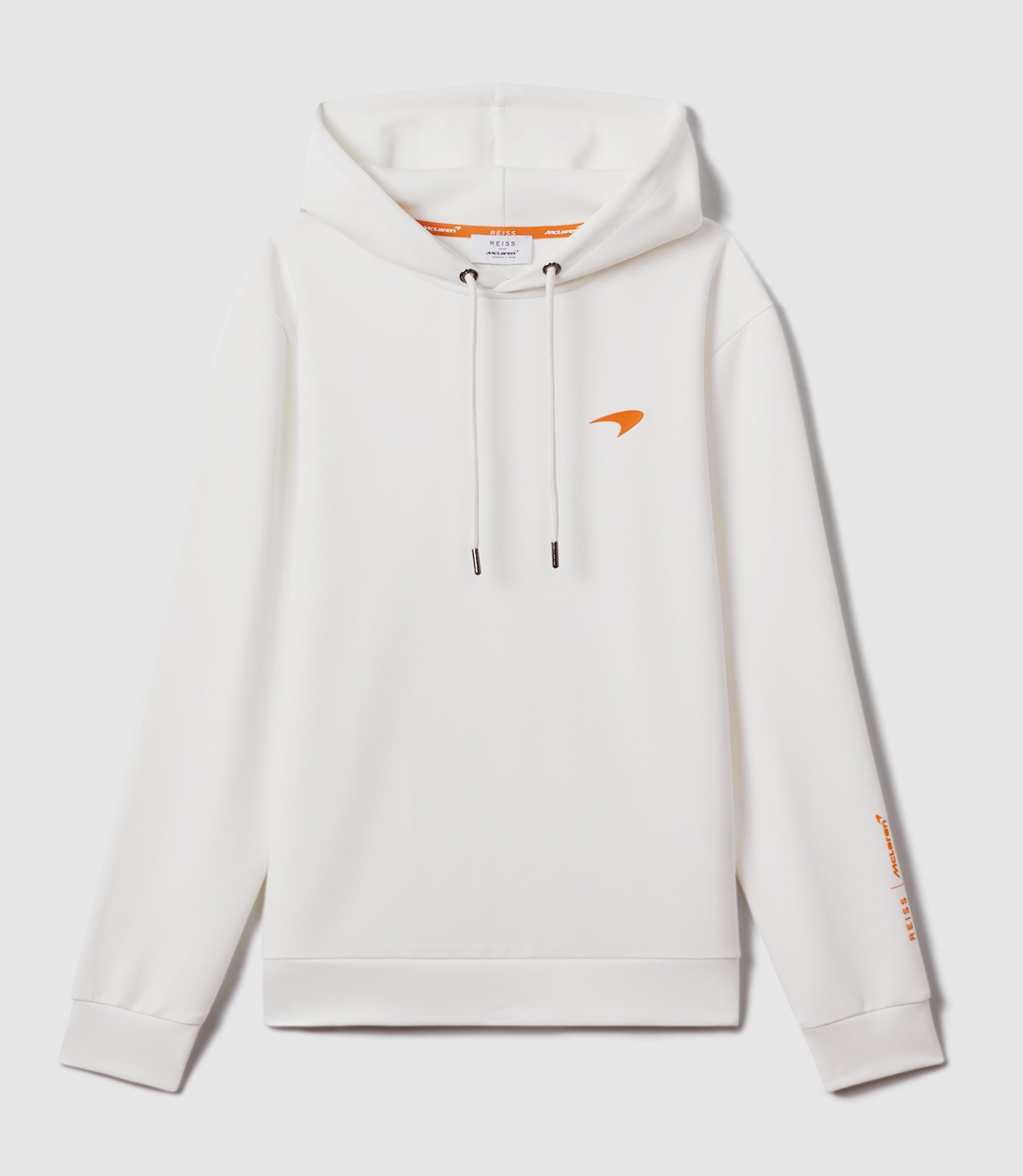 Reiss x McLaren Mens Apex Long Sleeve Interlock Hoody