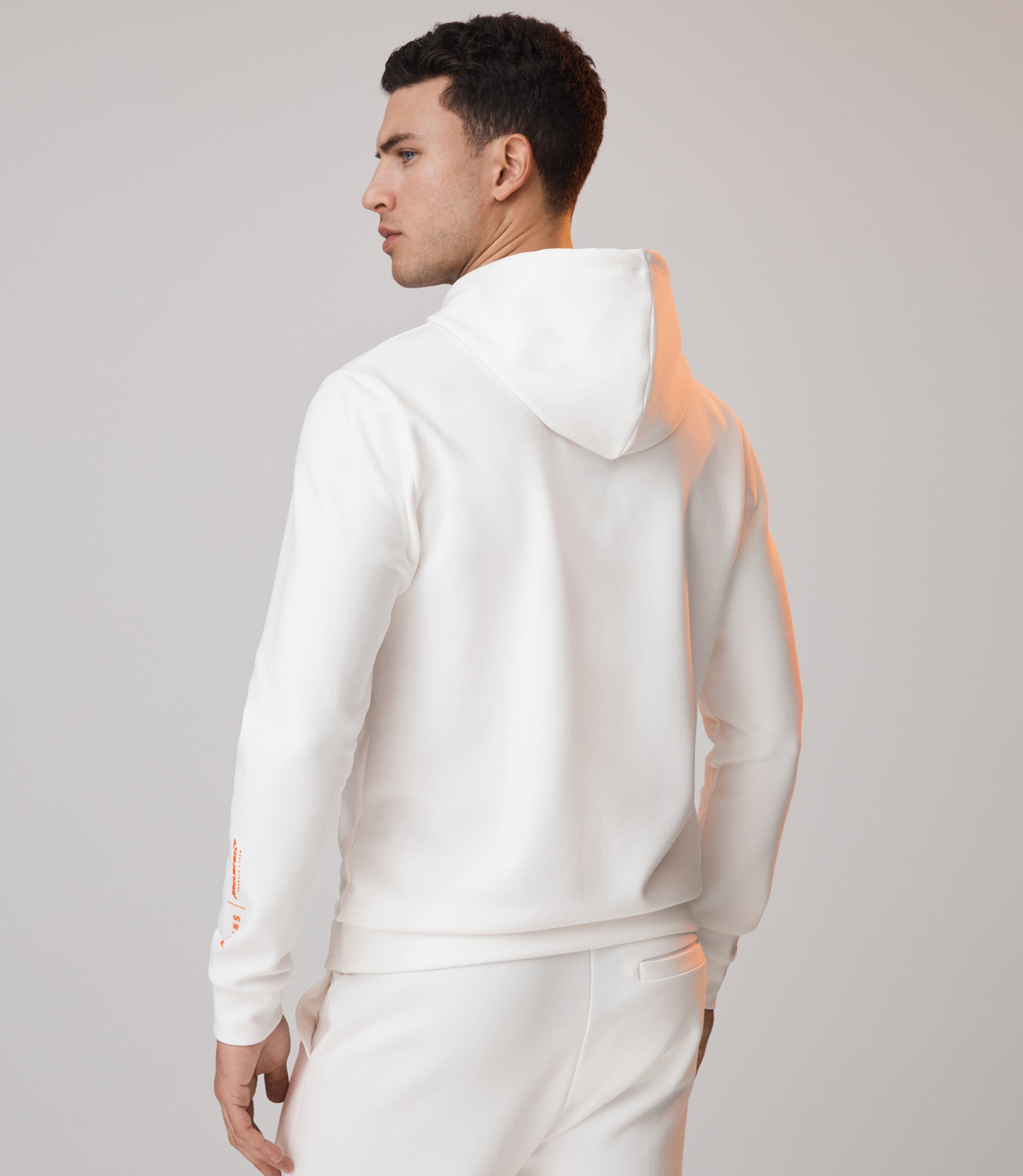 Reiss x McLaren Mens Apex Long Sleeve Interlock Hoody