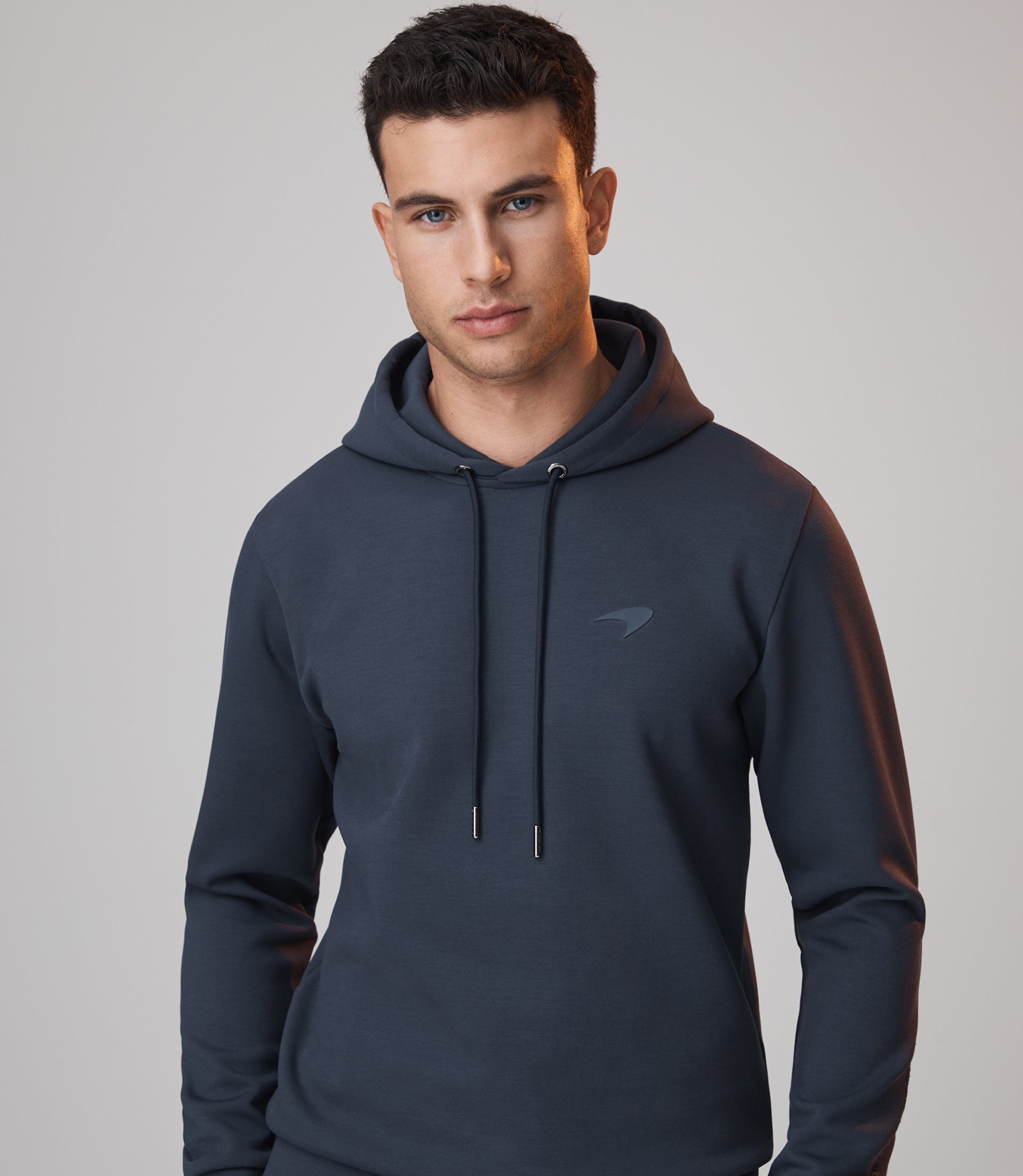 Reiss x McLaren Mens Apex Long Sleeve Interlock Hoody