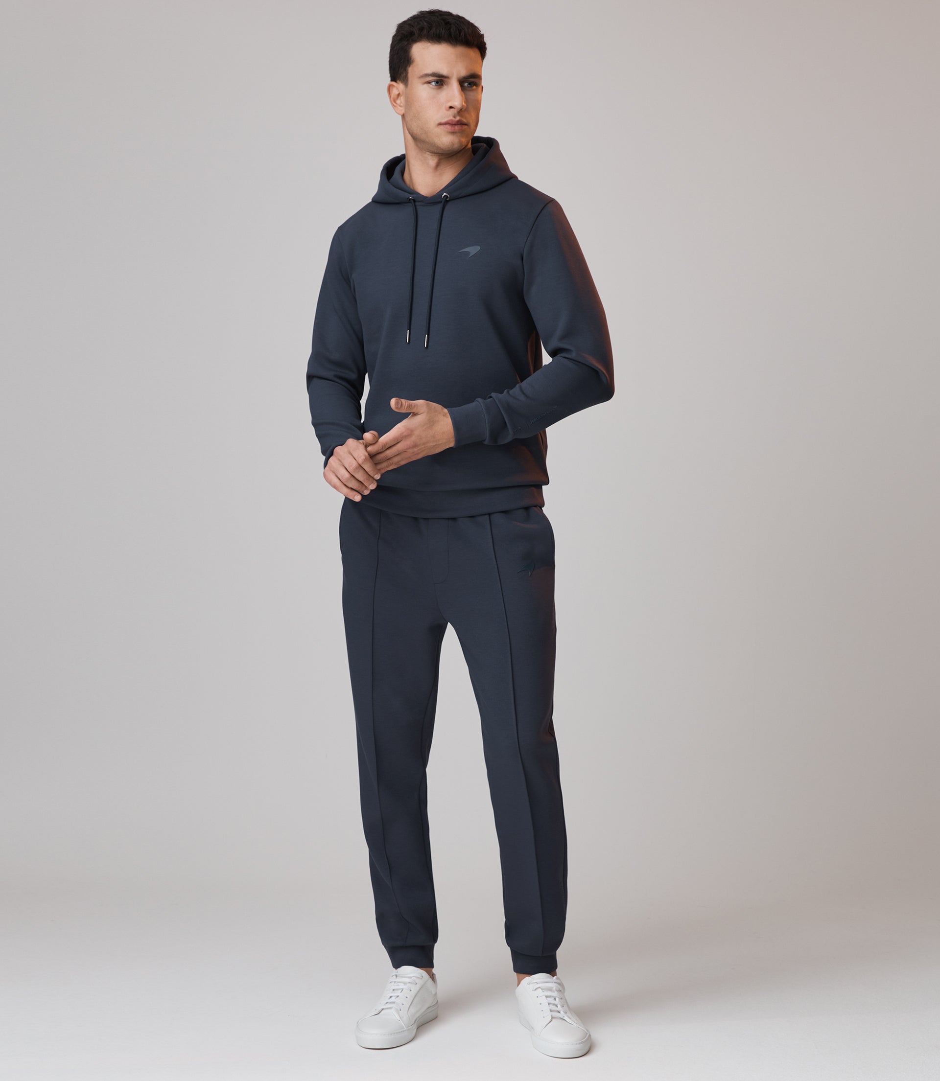 Reiss x McLaren Mens Apex Long Sleeve Interlock Hoody