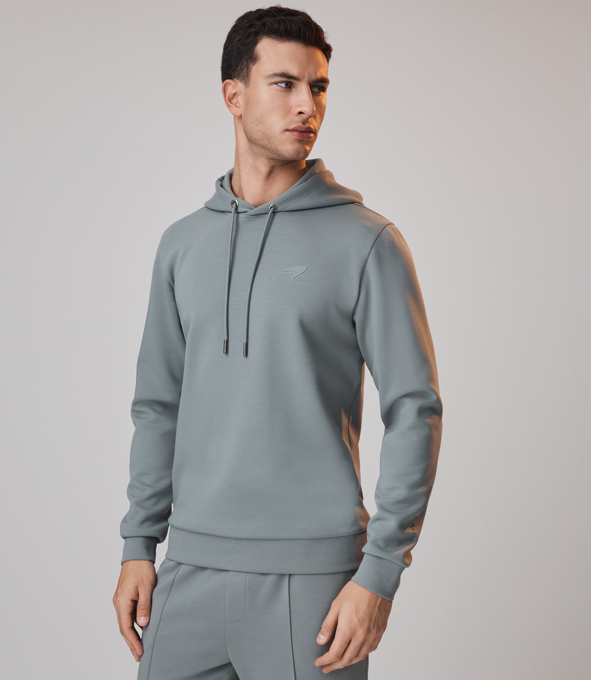 Reiss x McLaren Mens Apex Long Sleeve Interlock Hoody