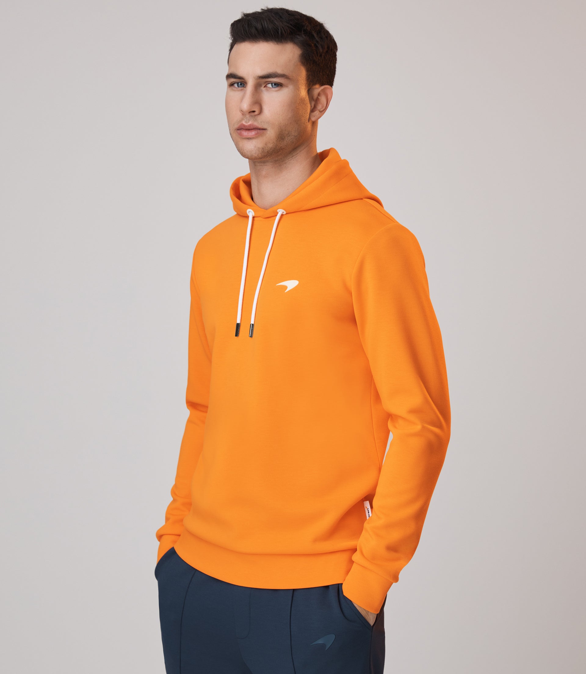 Reiss x McLaren Mens Apex Long Sleeve Interlock Hoody