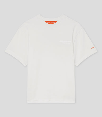 Reiss x McLaren Formula 1 Team Mens Oversized Nakata T-Shirt - White