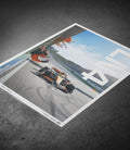 Lando Norris Zandvoort 2024 Victory Limited Edition Poster