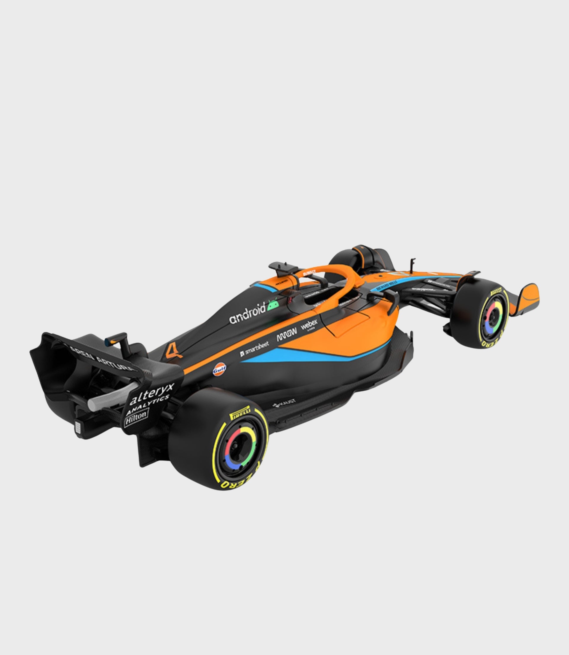 1:24 McLaren F1 MCL36 Alloy Die-Cast Model Car