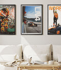 Lando Norris Zandvoort 2024 Victory Limited Edition Poster