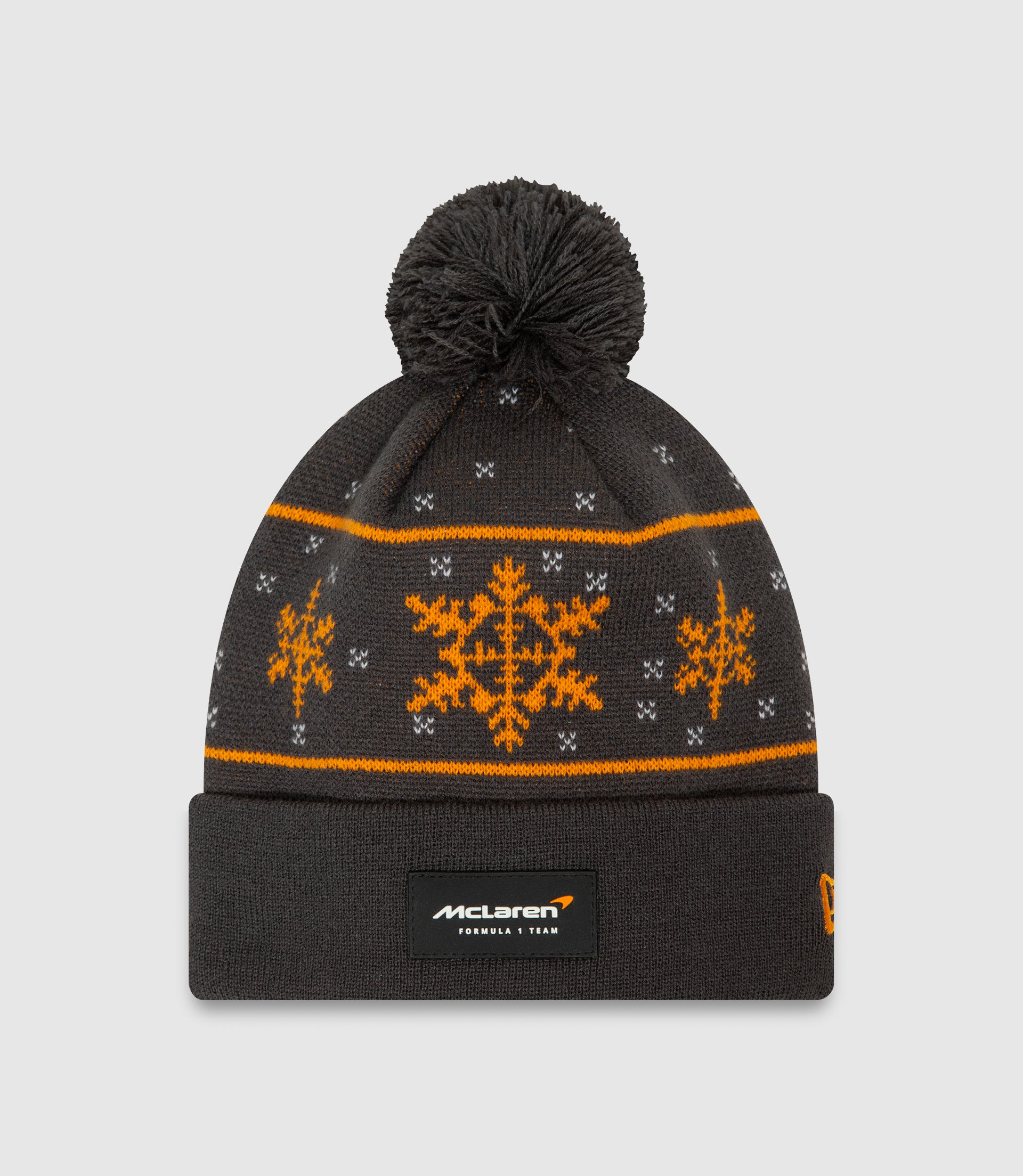 McLAREN SNOWFLAKE BEANIE BLACK - NEW ERA