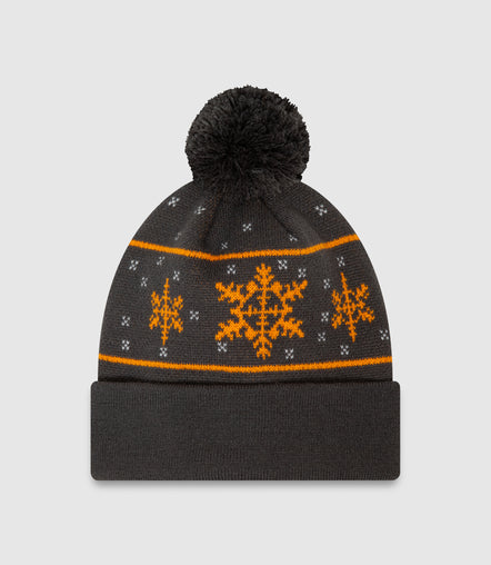 McLAREN SNOWFLAKE BEANIE BLACK - NEW ERA