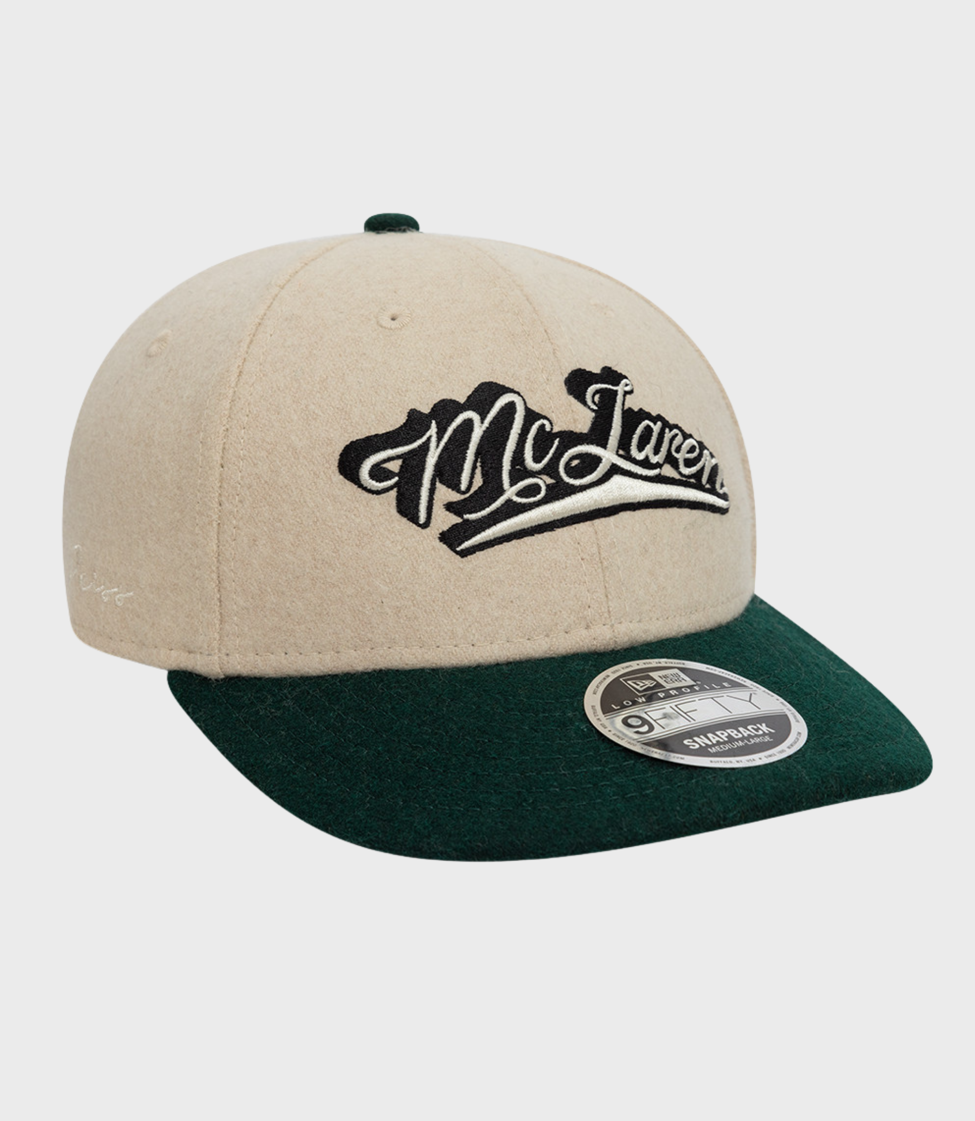 Reiss x McLaren Low Profile 9FIFTY Snapback Cap - Light Beige