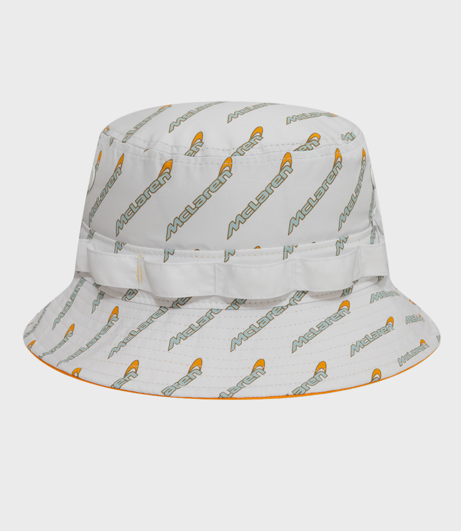 Reiss x McLaren Adventure Bucket Hat - Optic White