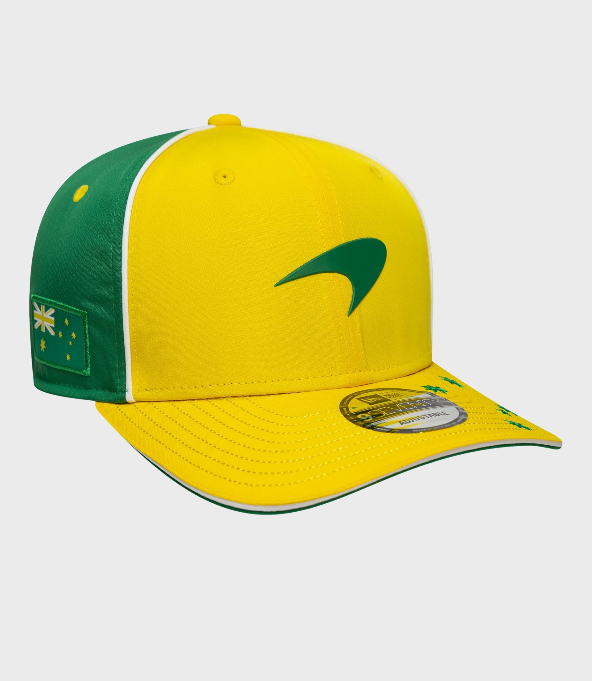 New Era x McLaren Australia Oscar Piastri 9Seventy Stretch Snap Cap - Green