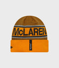 New Era x McLaren Formula 1 Fanwear Cuff Beanie - Papaya