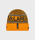 New Era x McLaren Formula 1 Team Lando Norris Cuff Beanie - Papaya