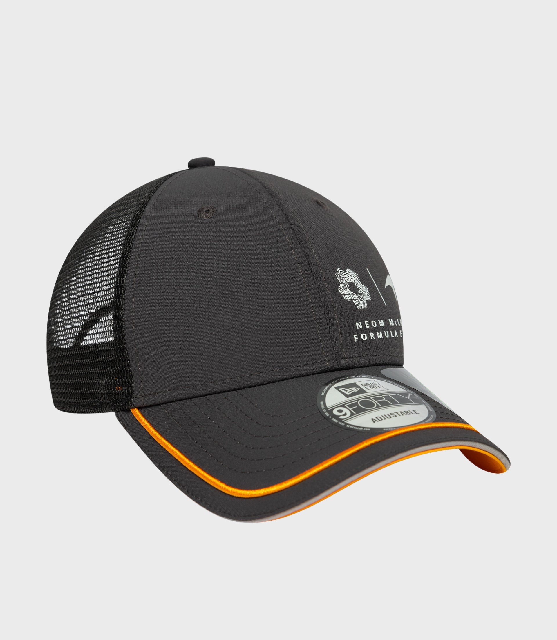 New Era x McLaren Formula E Team Flawless 9Forty Cap - Dark Grey