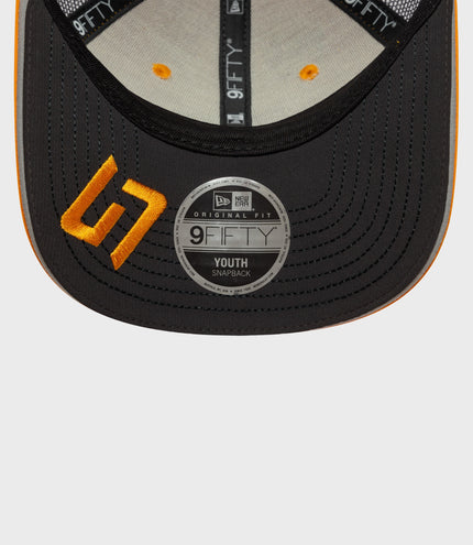 New Era x McLaren Formula 1 Team Junior Lando Norris 9Fifty Cap - Papaya