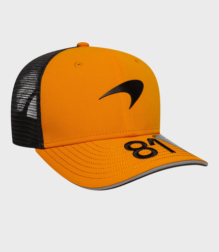 New Era x McLaren Formula 1 Team Junior Oscar Piastri 9Seventy Stretch Snap Cap - Papaya