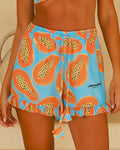 Kenny Flowers x McLaren The Papaya Prix Women's Resort Shorts