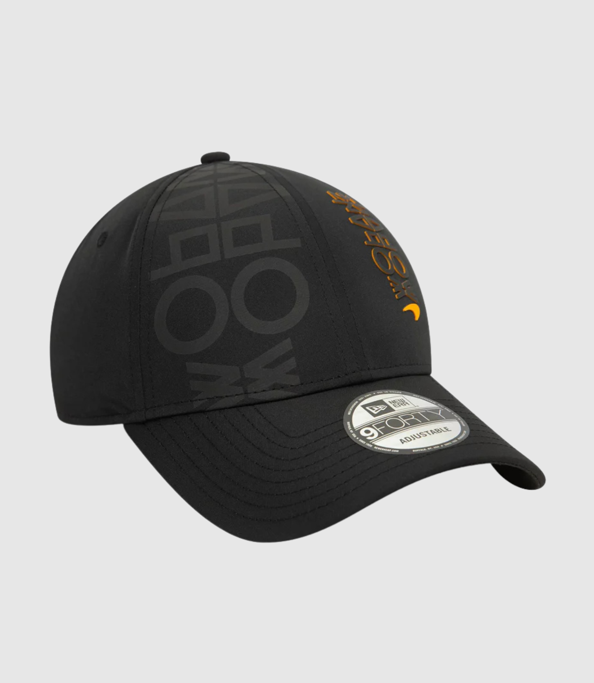 New Era Shadow Black 9FORTY Adjustable Cap