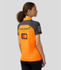 Official Womens McLaren Formula 1 Team Polo Shirt - Papaya/Phantom