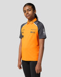 Official Junior McLaren Formula 1 Team Polo Shirt - Papaya/Phantom