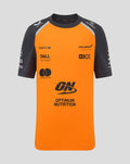 Official Junior Personalised McLaren Formula 1 Team Set-Up T-Shirt - Papaya/Phantom