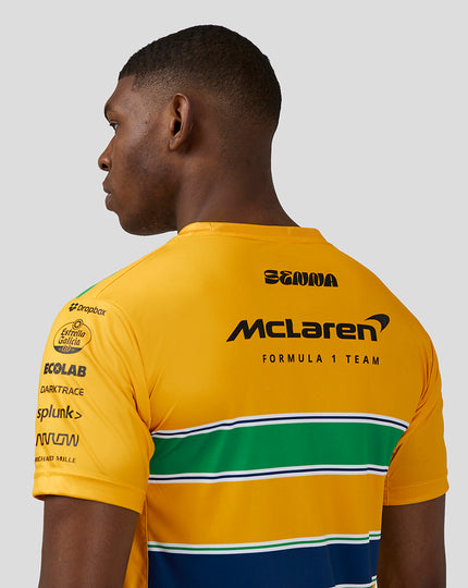 Mens McLaren Teamwear Senna Monaco T-Shirt Formula 1