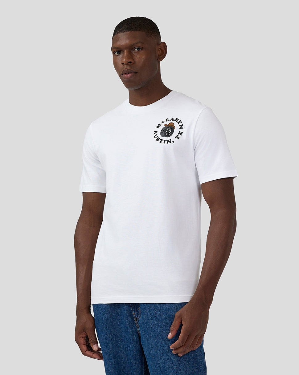 Unisex Austin 24 T-Shirt - Bright White