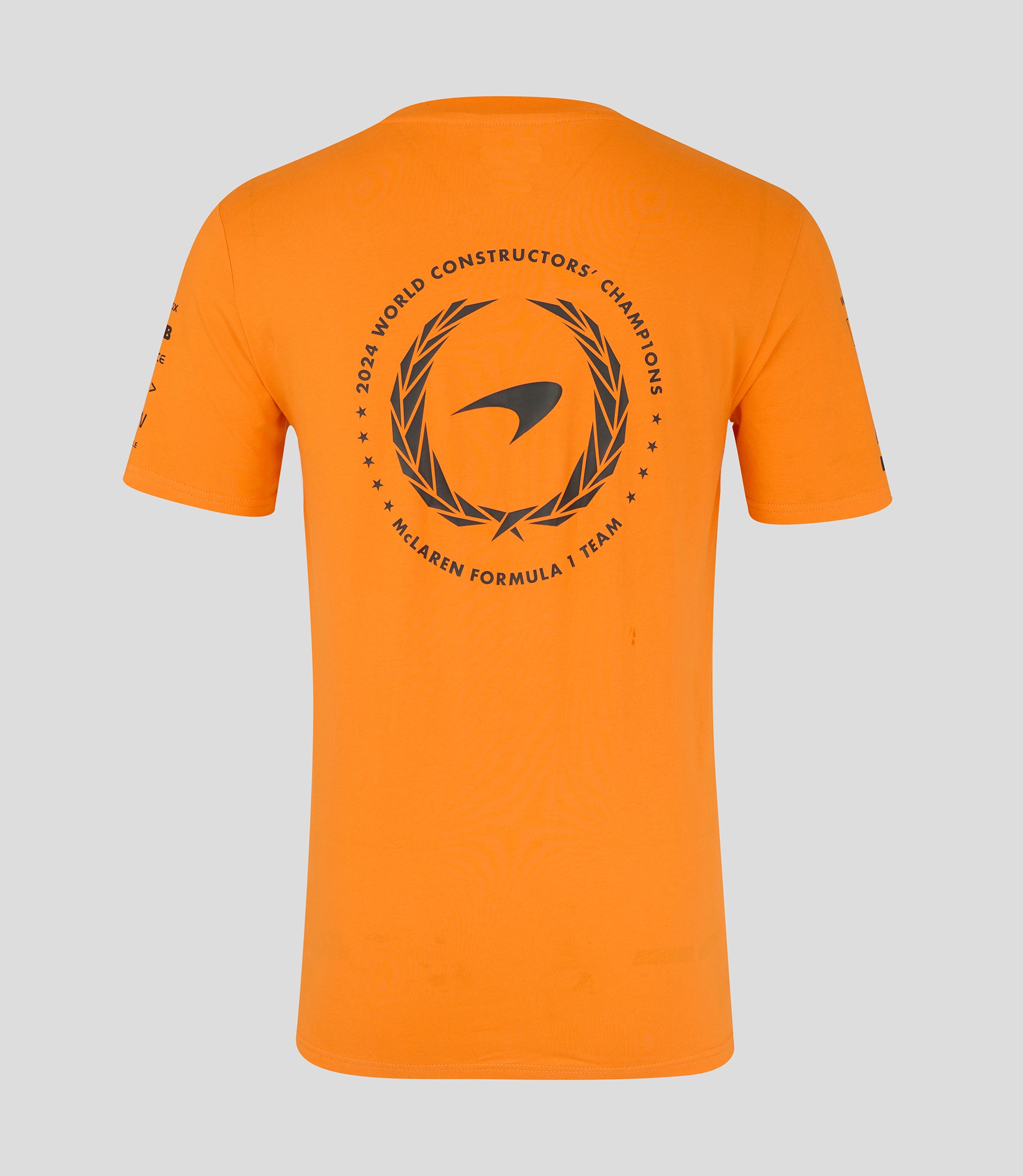 McLaren Formula 1 Team 2024 Champions T-Shirt - Papaya