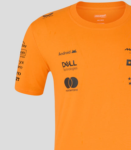 McLaren Formula 1 Team 2024 Champions T-Shirt - Papaya