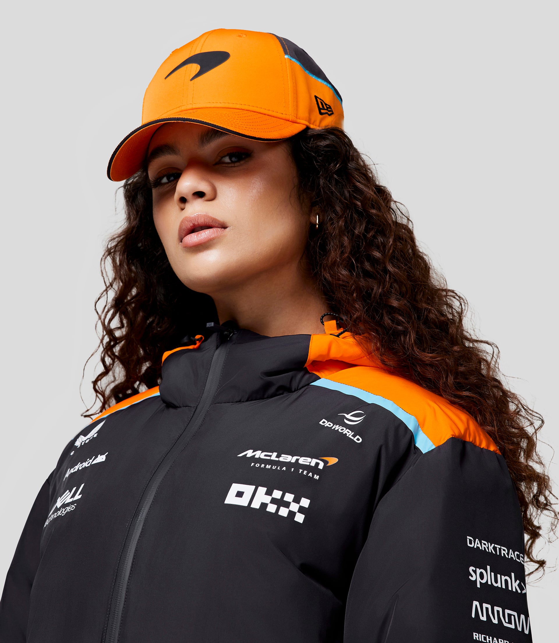 Unisex Official Teamwear Longline Padded Jacket Formula 1