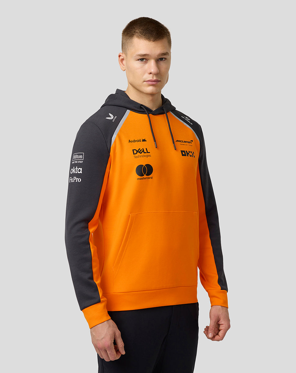 Official Unisex McLaren Formula 1 Team Hoodie - Papaya/Phantom