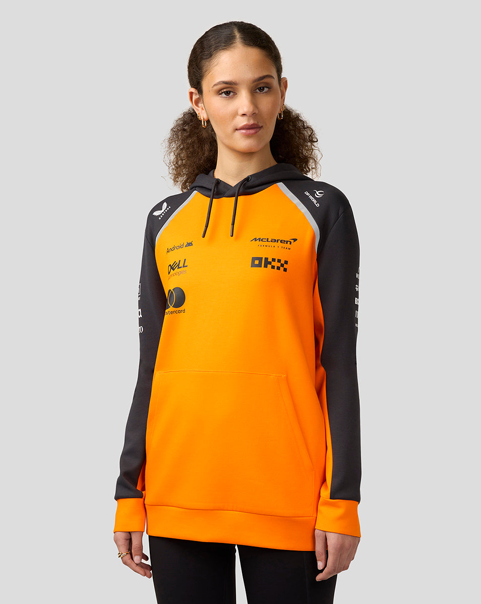 Official Unisex McLaren Formula 1 Team Hoodie - Papaya/Phantom