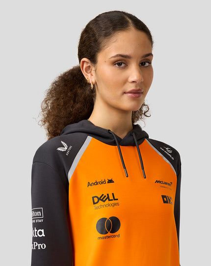 Official Unisex McLaren Formula 1 Team Hoodie - Papaya/Phantom