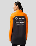 Official Unisex NEOM McLaren Formula E Team Quarter Zip Top - Phantom/Papaya