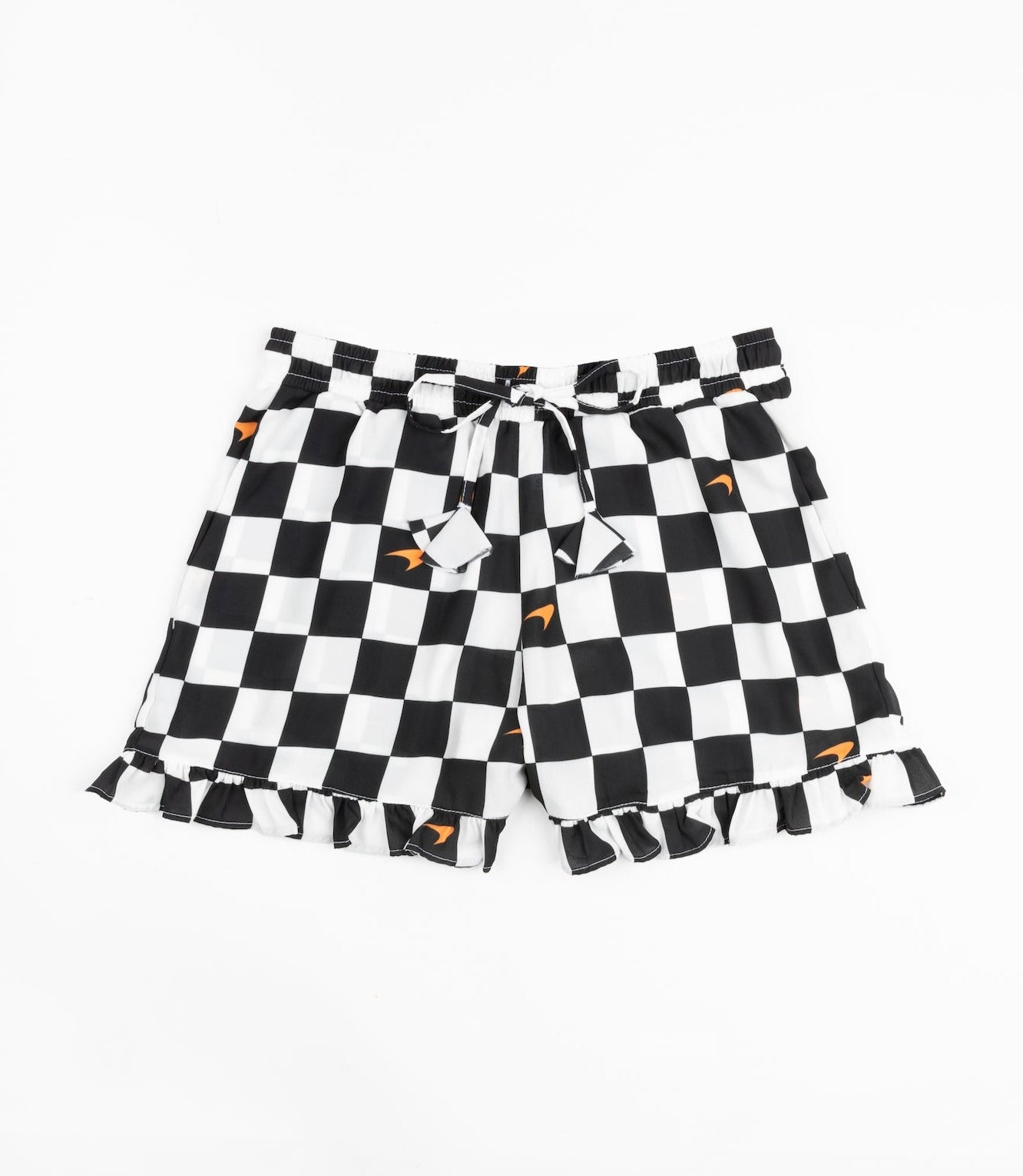 Kenny Flowers x McLaren Checkered Flag - Womens Resort Shorts