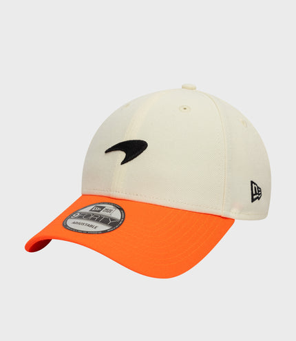 New Era x McLaren Contrast Visor 9Forty® Cap - Open White